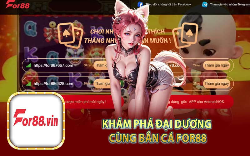 Khám Phá Đại Dương Cùng Bắn Cá For88