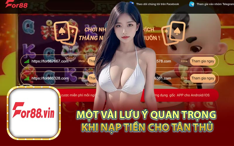 Một Vài Lưu Ý Quan Trọng Khi Nạp Tiền Cho Tân Thủ